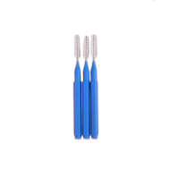 Baby Brush for eyelashes and eyebrows (blue) ELAN, 10 pcs