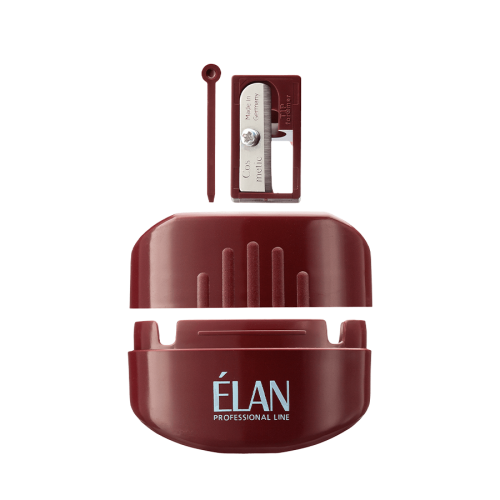 Pencil sharpener, burgundy ELAN