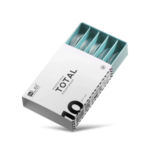 inLei "TOTAL" силиконовые формы для загиба ресниц 10 пар в упаковке