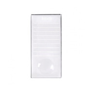Glass for glue rectangular with marking (100*50*10) Kodi Professional