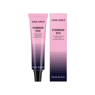 Eyebrow and eyelash dye Blue-Black Nikk Mole, 15 ml