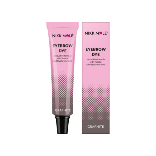 Краска для бровей и ресниц Graphite Nikk Mole, 15 мл