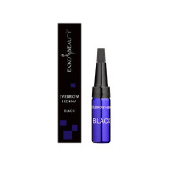 Henna for eyebrows Ekko Beauty (Black) Nikk Mole, 5 ml