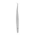 Professional eyelash tweezers Staleks EXPERT 40 TYPE 12 (curved tweezers Staleks for volume extension,65') TE-40/12