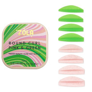 Round curl pink & green ZOLA