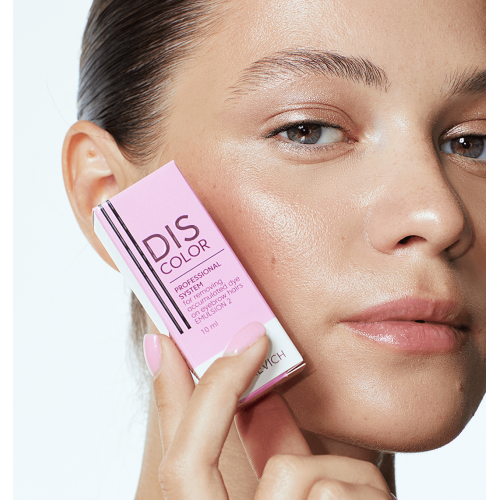 ZOLA x Makarevich DISCOLOR Emulsion 2 Professional system for removing accumulated dye from eyebrow hairs 10 ml.